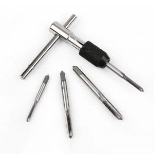 M3-M6 M5-M8 M6-M12 T Type Tap Wrench Hand Thread Holder T-handle Ratcheting Tap Wrenches