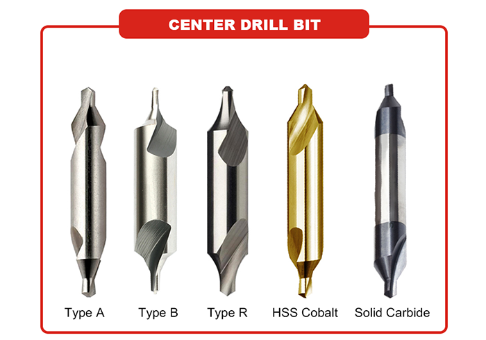 Types of Center Drill Bits