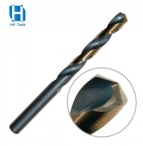 批發 1-20 毫米 DIN 338 標準高速鋼直柄金屬麻花鑽頭