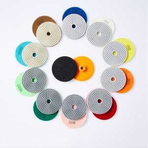 4 Inch Grinding Disc for Marble Granite Stone Ceramic Tile Diamond Polishing Pads