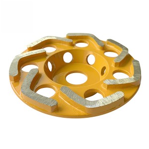 Hot Sale L Shape Diamond Grinding Cup Wheels for Concrete and other construction materials