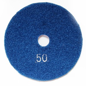 Wholesale 100mm Wet Resin Diamond Polishing Pads For Marble Stone Quartzite Granite Tile