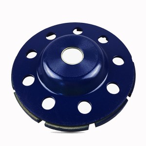 125mm Diamond Cup Wheel T Shape Grinding Wheel For Grantie Concrete Stone