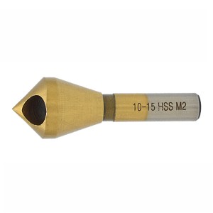 Countersink Drill Bit Set Chamfer Deburring Tool with 90 Degree Center Countersink Bit for Wood