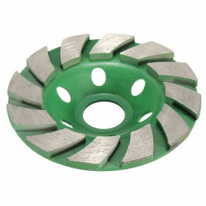 4″ Diamond Segment Grinding Wheel Marble Concrete Granite Stone Cup Grinder Disc