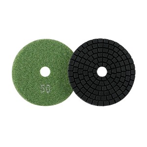 Wet Diamond Polishing Pad Marble Granite Quartz Stone Refurbishment Angle Grinder 3/4 Inch