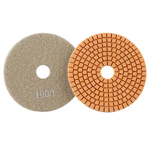 Wet Diamond Polishing Pad Marble Granite Quartz Stone Refurbishment Angle Grinder 3/4 Inch