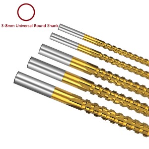 6PCS High Speed Steel Sawing Bits In One Twist Drill Set For Woodworking Slotting Sawtooth drills