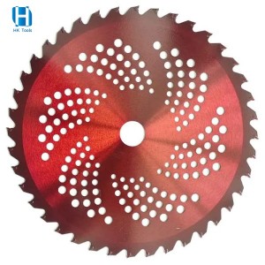 Factory Wholesale 255mm 40T TCT Circular Saw Blade For Grass Cutting