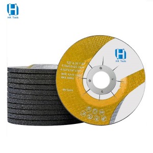 Wholesale Durable 4.5 Inch Grinding Wheel 115*6.0*22mm T27 Abrasive Cut Off Wheel For Metal Grinding And Cutting