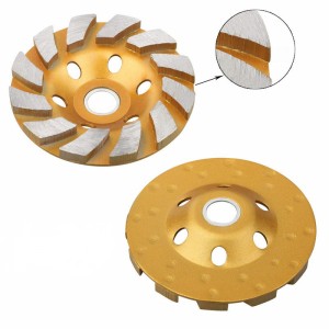 Factory Wholesale 100mm 125mm 180mm Diamond Grinding Cup Wheel For Granite Stone Polishing