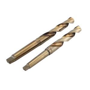 DIN345 HSS-Co Taper Shank Drill Bit M35 For Metal Drilling
