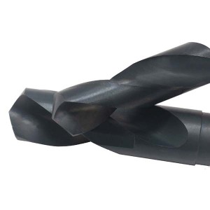 High Speed Steel Black 1/2″Reduced Shank Twist Drill Bit For Metal Wood