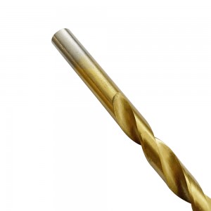 HSS 4241 Rolled Twist Drill Bit Titanium Coated 1-20mm For Wood Plastic Metal Drill Bit