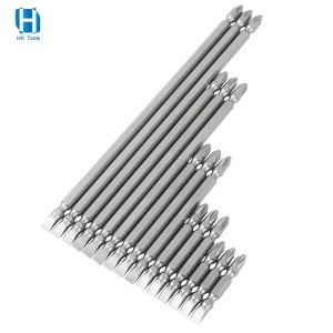 High Quality Double End Screwdriver Bit PH2 SL6 Magnetic Bits With 1/4 Inch Hex Shank