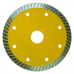 Factory Wholesale Sintered 105-230mm Turbo Diamond Cutting Disc Saw Blades For Ceramic Granite Marble Tile