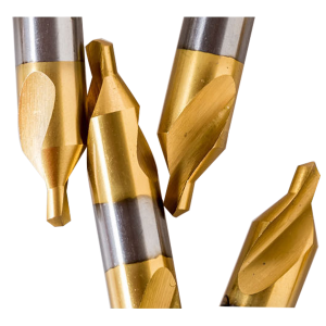 A1-A6 Wholesale Titanium Coated High Speed Steel Centre Drill A type Spiral Fluted