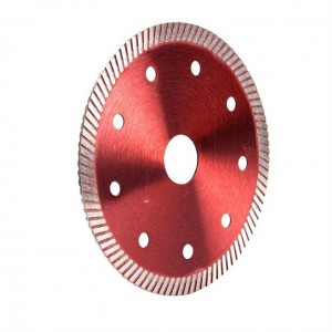 Hochwertige 110 mm superdünne Turbosäge für Keramikfliesen, Granit, Porzellan