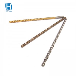 Alta qualità Din 340 HSS Twist punta da trapano lunga per metallo inossidabile