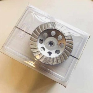 Hot Sale Cold pressing grinding wheel oblique teeth ripple diamond wheel grinding for stone