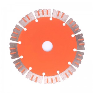 Factory Custom Angle Grinder Segment Diamond Saw Blade For Wall Concrete Slotting