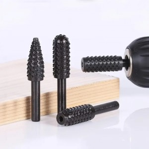 5/10pcs Wood Carving Rasp Rotary Burr Set For DIY Polishing Grinding Engraving Woodworking Tools