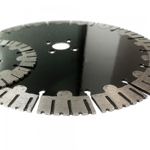 Manufacturer Segment Diamond Slotted Disc Circular Saw Blade For Efficiently Cut Concrete Wall