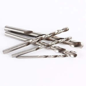 5PCS HSS Left Hand Twist Drill Bit Set Reverse Twist For Metal Drilling