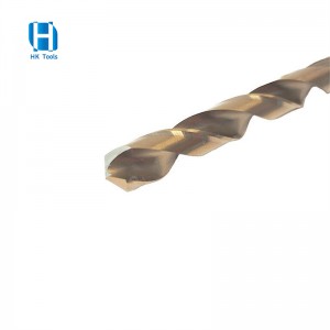 Produsen China terbaik HSS Parallel Shank Twist Drill Untuk Pengeboran Stainless Steel