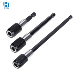 1/4” Hex Shank Quick Release Magnetic Electric Screwdriver Extension Bit Holder 60/100/150mm