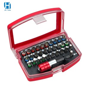 1/4″ Hex Shank 32pcs Mixed Electric Screwdriver Bit 25mm Socket Set