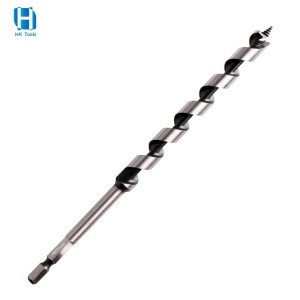 300mm Quick Change Hex Shank Screw Point Self Feed Auger Drill Bit For Woodworking