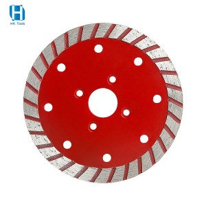 4” 110mm Diamond Cup Wheel Flat Double Sided Turbo And Rim For Marble Granite Grinding