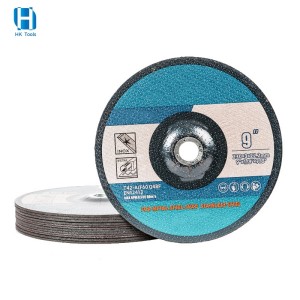 OEM T42 230*3.0*22mm Depressed Center Cut Off Wheel Cutting Grinding Disc For Steel Metal