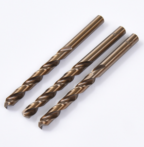 DIN338 HSS-Co M35 Twist Drill Bit Straight Shank For Metal Drilling