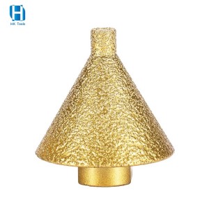 Hot Sale Vacuum Brazed Diamond Beveling Chamfer Bits 38/50mm For Tile Ceramic Holes Trimming