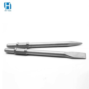 Rotary Hammer 30mm Heavy Duty Hexagonal Shank PH65A Flat Point Chisel for Concrete