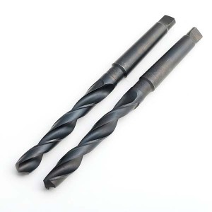 HSS 4341 Long Morse Taper Shank Drill Bit 30.0-50.0mm For Metal