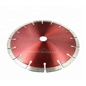 230mm Hot Pressed Segmented Saw Blade for Marble Concrete Stone