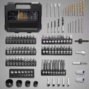 100PCS Combination Drill Bit Set Electric Drill Hand Tools Powerful Maintenance Parts Hardware Tool Kit