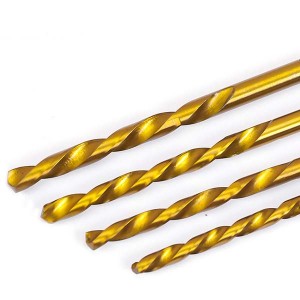 13PCS HSS 4241 Titanium Coated Hex Shank Twist Drill Bit For Sheet Metal