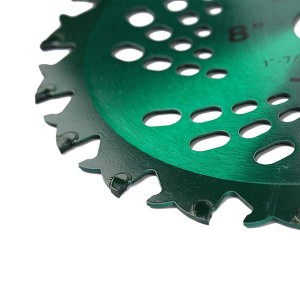 8 Inch Brush Cutter Blade 20 Teeth Carbide Circular Saw Blade For Garden Agricultural Machine