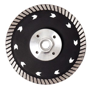 125mm M14 Double-Sided Diamond Saw Blade Grinding Slice Sharp Type With Flange