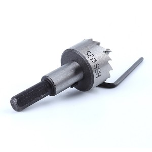 High Speed Steel 4341 Hole Saw Stainless Steel Metal Alloy Punch Hole Woodworking Tool