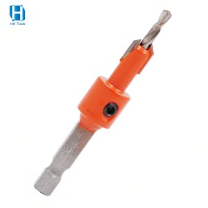 Wholesale Hex Shank Wood Screw Drilling Countersink Drill Bit For Carpentry Woodworking