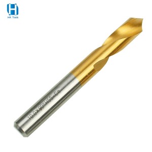 M35 HSS Cobalt NC Center Spotting Drill Bits Titanium Coated For Centre Spot Drilling