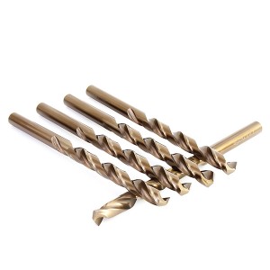 DIN338 High Speed Steel Drill Bits M35 Cobalt Containing For Stainless Steel