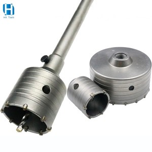 Concrete Hole Saw Electric Hollow Core Drill Bit For Cement Stone Wall Air Conditioner Alloy