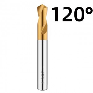 M35 HSS Cobalt NC Center Spotting Drill Bits Titanium Coated For Centre Spot Drilling