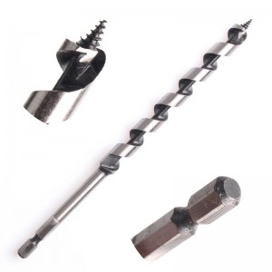 300mm Quick Change Hex Shank Screw Point Self Feed Auger Drill Bit For Woodworking